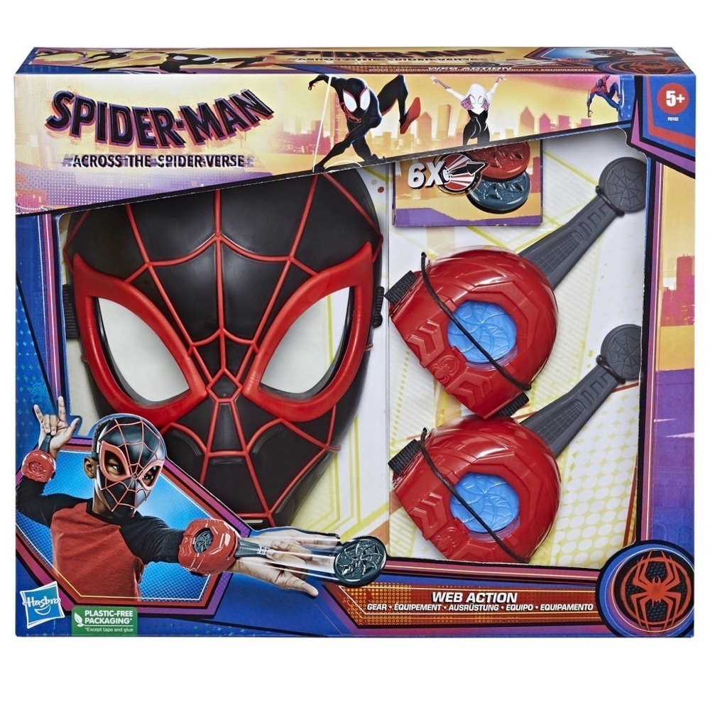 NEW Marvel: Across the Spider Verse Web Action Kids Toy Action Figure